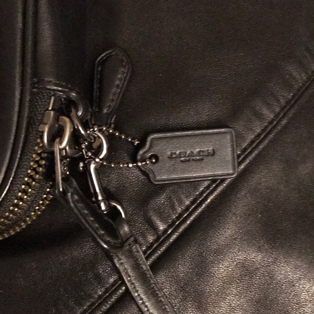 Cute black/cream Coach Canyon Quilt crossbody!😍 - Picture 6 of 8